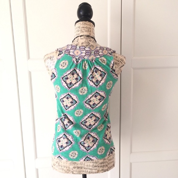 Anthropologie Akemi + Kin Hauraki Green Tank Top - Picture 7 of 8